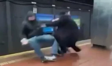 ABŞ-də qatar yolundakı dava faciə ilə bitdi - VİDEO