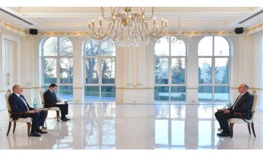 Prezident Lüksemburqun Azərbaycanda yeni təyin olunmuş səfirini qəbul edib - VİDEO - FOTO