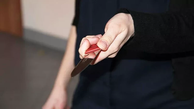 Şəmkirdə qadın bıçaqlandı