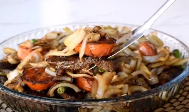 Ciyəri belə bişirin – Ona alma əlavə edin