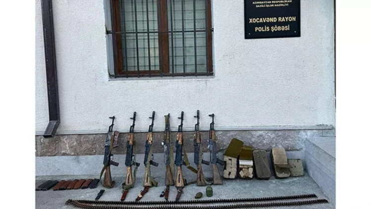 Xocavənddə silah-sursat AŞKARLANDI