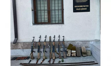 Xocavənddə silah-sursat AŞKARLANDI