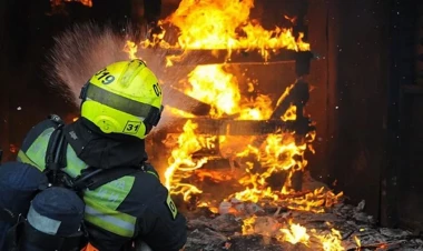 Dəhşətli yanğın - 3 uşaq evdə yanaraq öldü