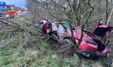 235 min dollarlıq “Ferrari” dərəyə aşdı, bu hala düşdü - FOTO