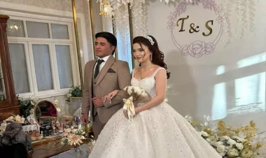 Gəncə hadisələrində valideynlərini itirən Sevilin toyudur - VİDEO - FOTO