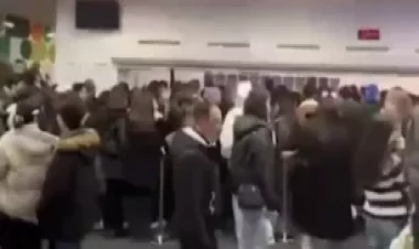 Bakıda buz meydançasında izdiham yaşanıb - VİDEO