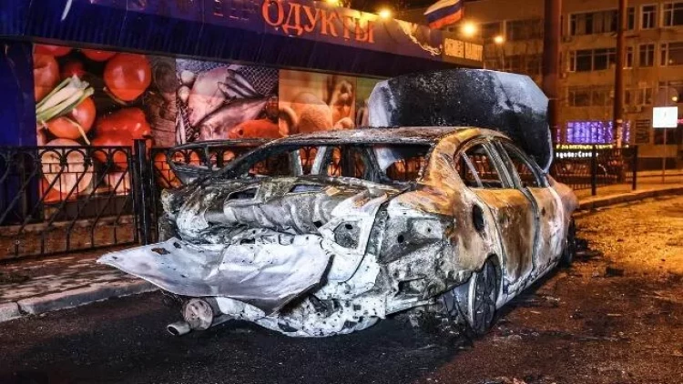 Donetsk atəşə tutuldu - 4 ölü, 13 yaralı