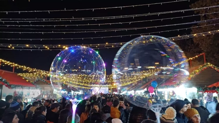 Naxçıvanda Yeni ili belə qarşıladılar - FOTOlar
