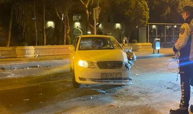 Bakıda Yeni ilin İLK QƏZASI oldu- VİDEO - FOTO