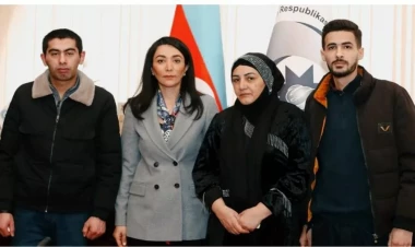 Ombudsman erməni əsirliyindən azad edilmiş hərbi qulluqçularla görüşdü - FOTO