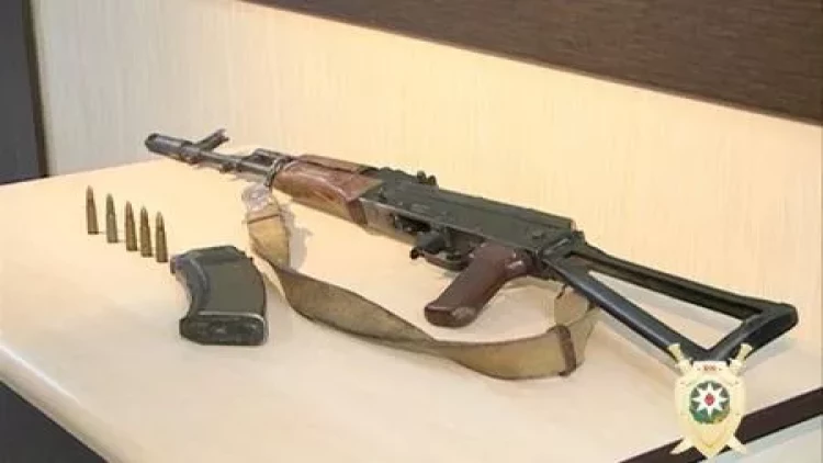 Masallıda meşədə avtomat tapıldı