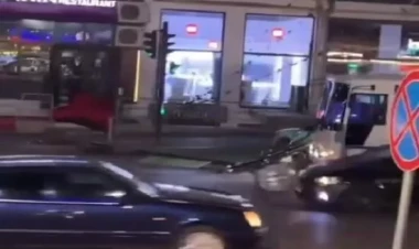 Xırdalanda qorxunc anlar: Sərnişinlər son anda ölümdən döndülər - VİDEO