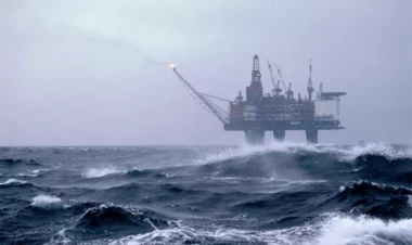 Neft Daşlarında dalğanın hündürlüyü 3 metrə çatdı