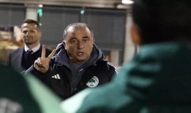 Fatih Terim yeni komandasında ilk məşqə çıxdı - FOTOlar