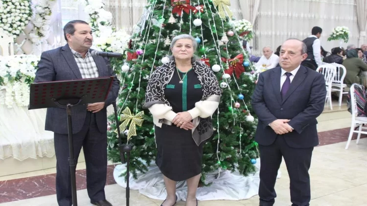 İsmayıllıda Heydər Əliyev İli çərçivəsində  səhiyyə veteranları ilə görüş keçirildi - FOTOlar