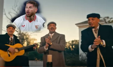 Serxio Ramos klip çəkdirib - VİDEO