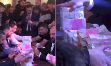 Sünnət toyunda rekord: Pulları saymaq üçün altı komanda yaradıldı