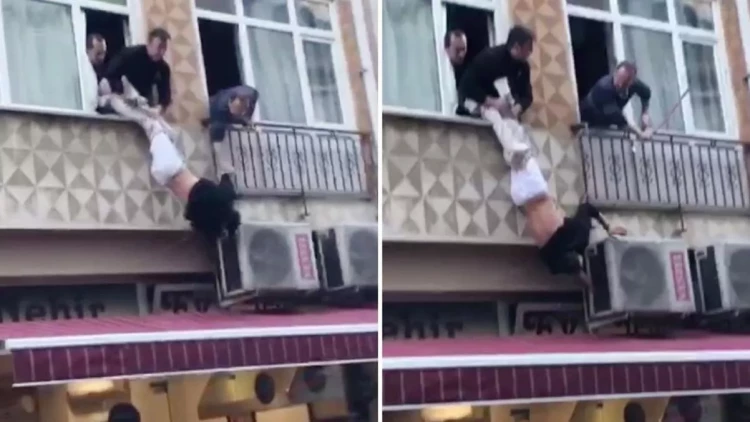 16 yaşlı qıza təcavüz edən şəxs polislər tərəfindən belə saxlanıldı - ANBAAN VİDEO