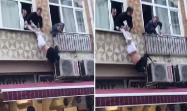 16 yaşlı qıza təcavüz edən şəxs polislər tərəfindən belə saxlanıldı - ANBAAN VİDEO