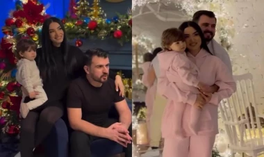 Cavid Gül ailəsi ilə kamera qarşısına keçdi - VİDEO