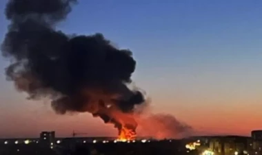 Hərbi aerodromda dəhşətli partlayış