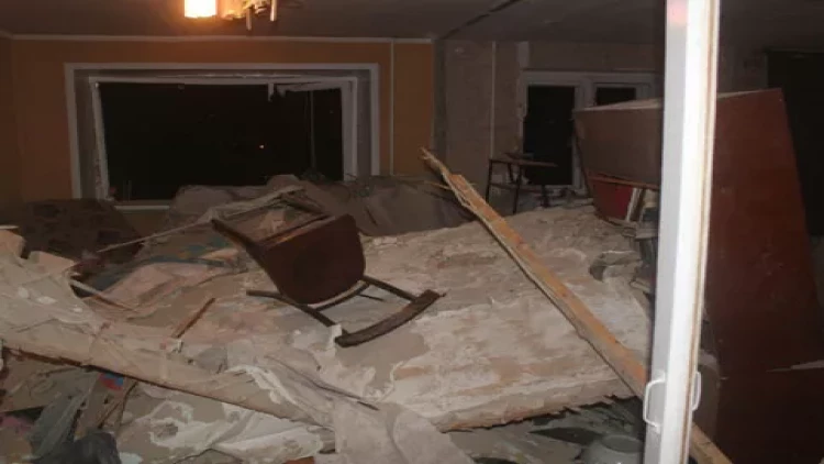 Azərbaycanda evdə partlayış oldu - ölən var