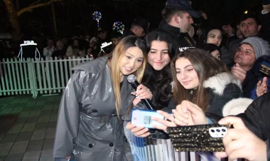 Yevlaxda Yeni İl münasibətilə konsert baş tutdu - FOTO