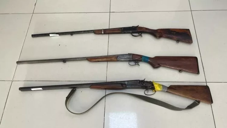 Cəlilabad sakinlərindən qanunsuz odlu silahlar təhvil götürüldü