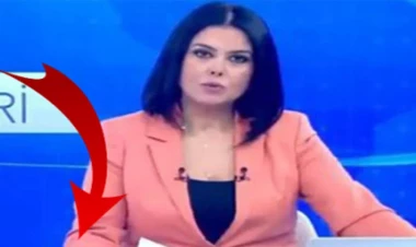 Xəbər aparıcısı masaya qoyduğu bu əşyaya görə işdən qovuldu - VİDEO