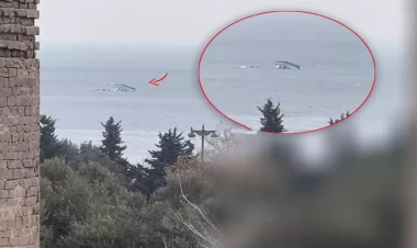 Bakıda qayıq batıb, vətəndaşlar xilas olunub - VİDEO