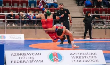 Güləş üzrə Azərbaycan çempionatına yekun vuruldu - FOTOlar