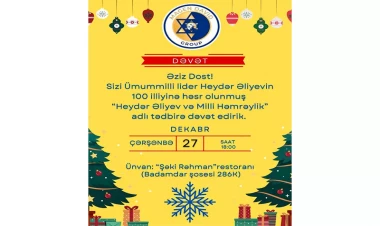 Şəki restoranında möhtəşəm tədbir baş tutacaq - FOTO