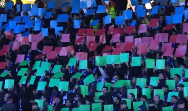 Xankəndidə Azərbaycan himni - VİDEO