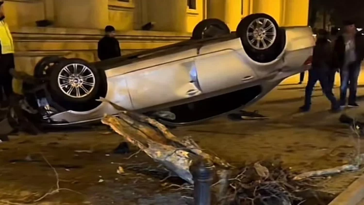 Bakının mərkəzində 