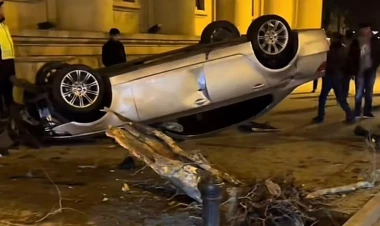 Bakının mərkəzində 