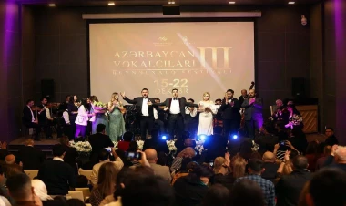 Gəncə Dövlət Filarmoniyasında Azərbaycan Vokalçıları III Beynəlxalq Festivalı izdihamla qarşılanıb - VİDEO - FOTO