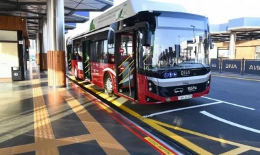 Bakıda gələn ildən elektrik avtobusları fəaliyyət göstərəcək