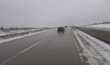 Rayonlara qar yağıb: yollarda vəziyyət necədir?