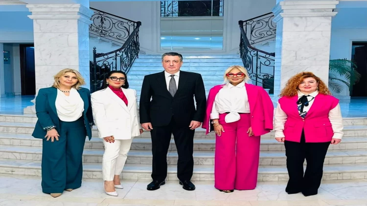 “Magen David Group”-un nümayəndələri Azərbaycanın Gürcüstandakı səfiri ilə görüşüb - FOTO