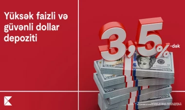 Kapital Bank-da dollar depoziti sərfəlidir