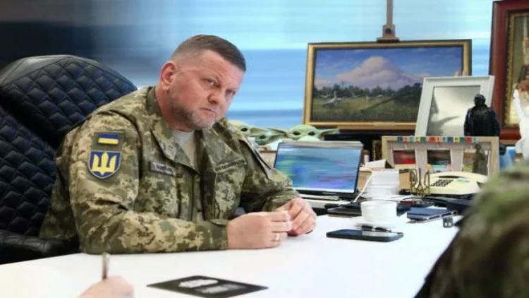 Ukrayna SQ baş komandanının otağını təmizləyənlər elə bir şey aşkar etdi ki...