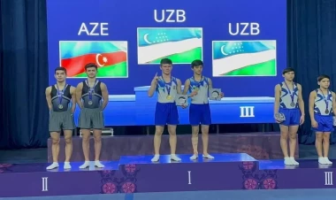 Batut gimnastları 2 medal qazanıblar