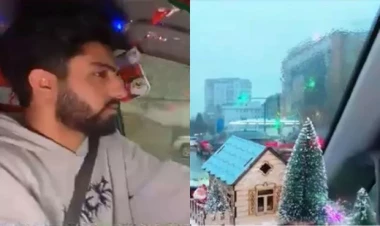 Bakıda “Prius”u elə bəzədilər ki... - VİDEO