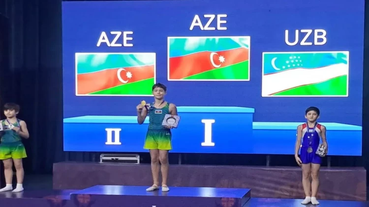 Gimnastlarımızdan daha 6 medal - FOTO