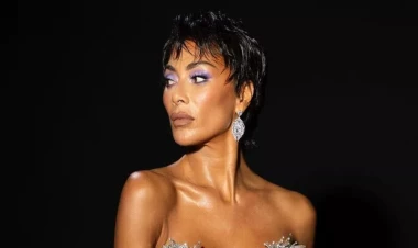 Dünya ulduzu azərbaycanlı dizaynerin hazırladığı geyimdə poza verdi - FOTOlar