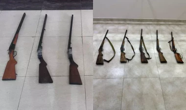 Vətəndaşlarda olan qanunsuz silah-sursat götürülüb - FOTO