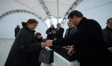 Laçında daha 20 ailəyə mənzillərinin açarları təqdim olundu - FOTO