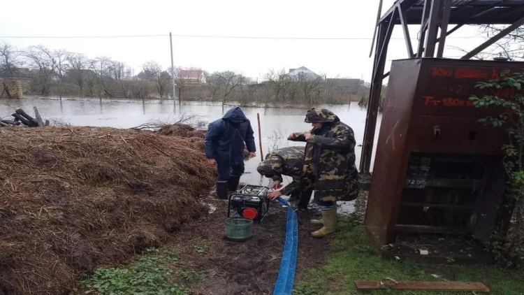 Xaçmazın iki qəsəbəsində evləri su basdı - VİDEO