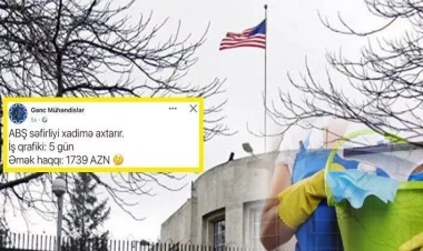 1739 manata xadimə axtarılır - Səfirlik elanı təsdiqlədi