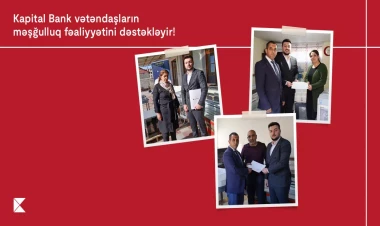 Kapital Bank daha 9 vətəndaşın özünüməşğulluğuna dəstək oldu - FOTO